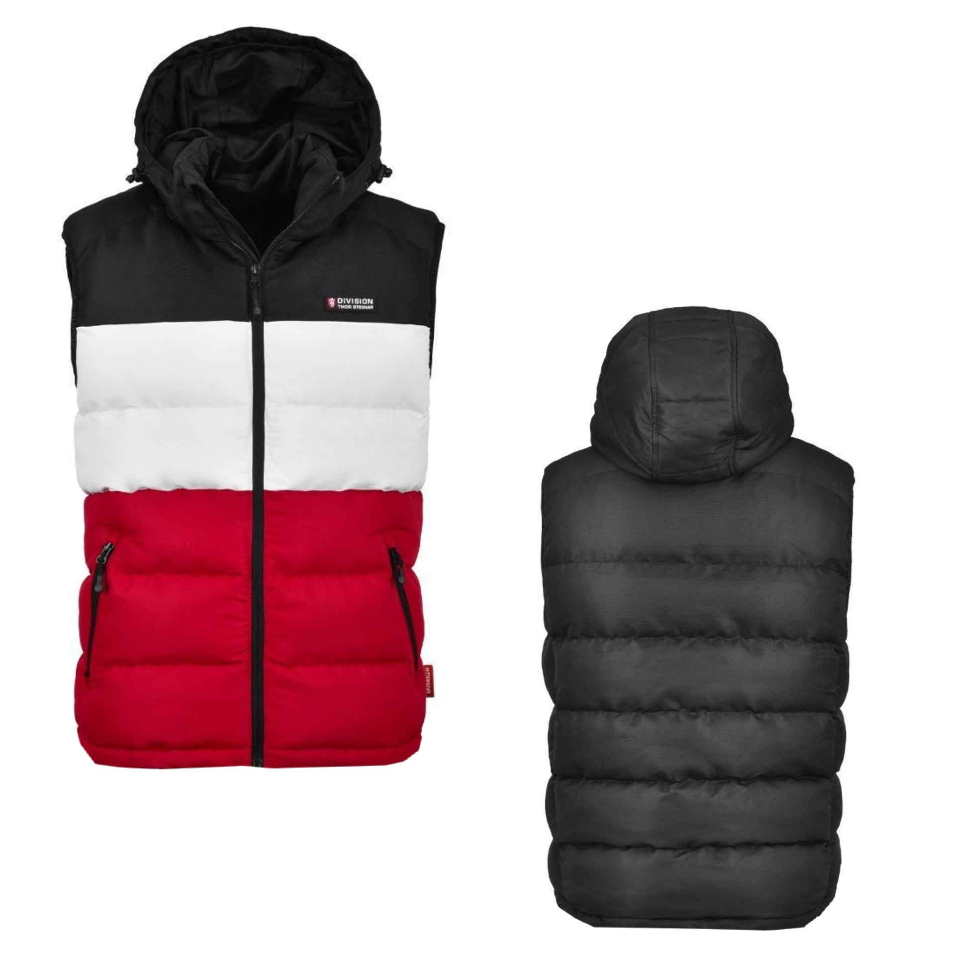 Thor Steinar Weste Jyskorn Schwarz Weiß Rot