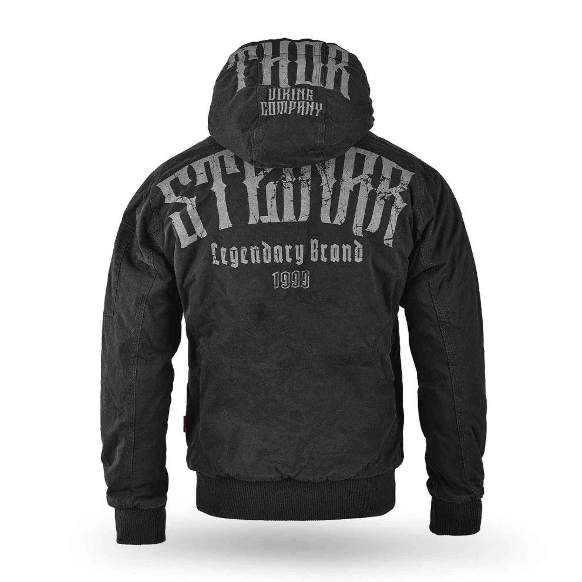 Thor Steinar Winterjacke Kongeorn Schwarz Größe XXL