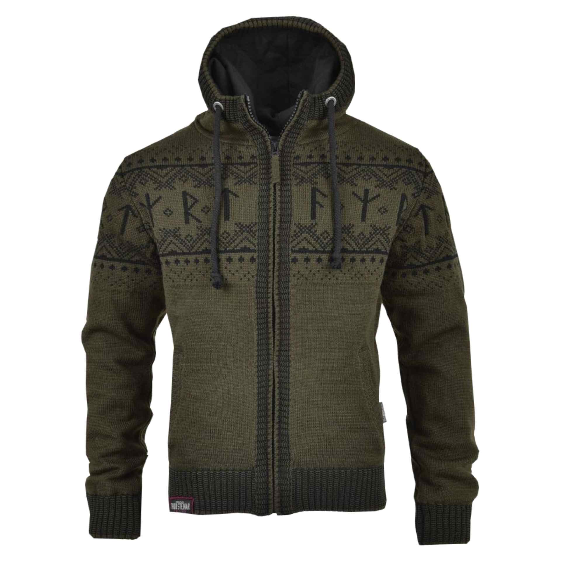 Thor Steinar Strickjacke Runa Oliv