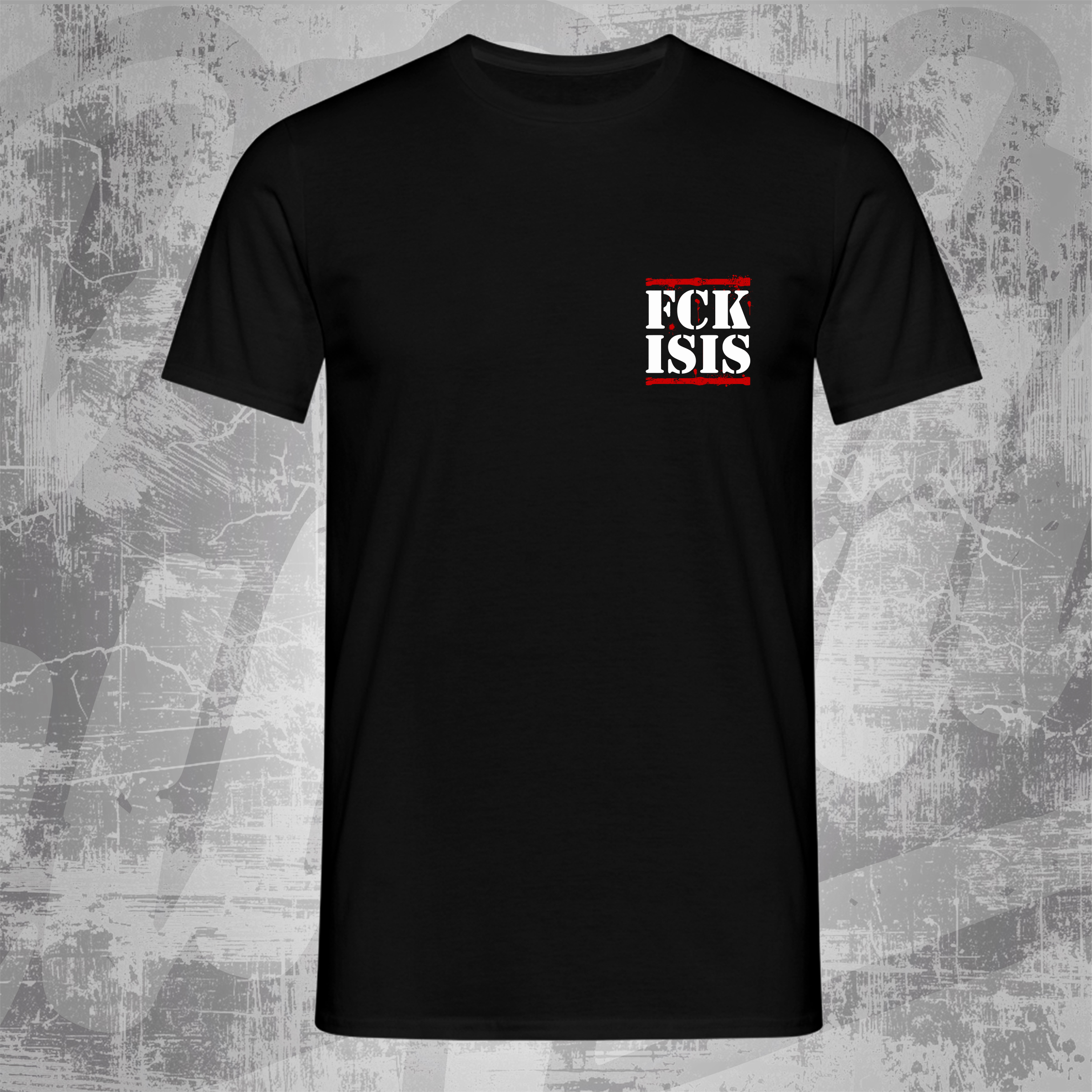 FCK ISIS T-Shirt Klein