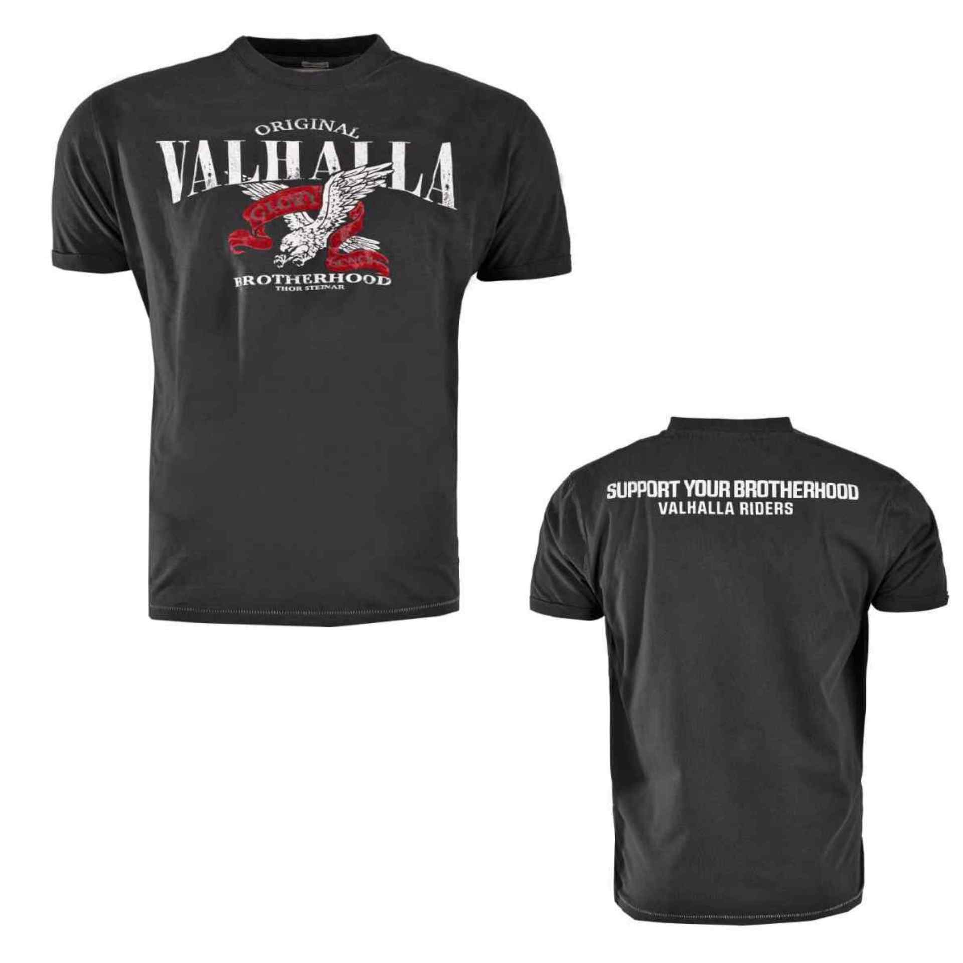 Thor Steinar Männer T-Shirt Original Valhalla Schwarz Größe 4XL