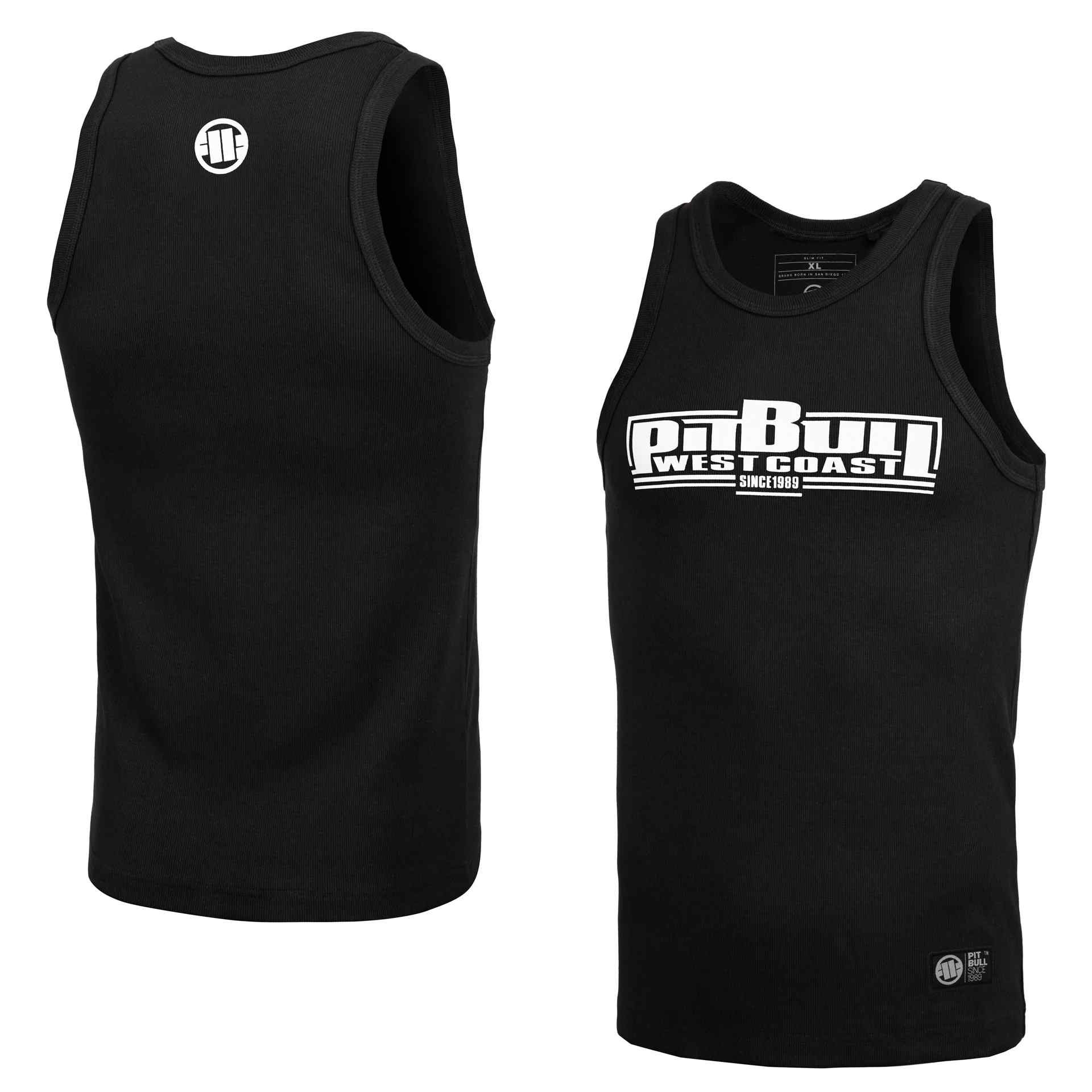 Pit Bull Tank Top Ripp Boxing Schwarz