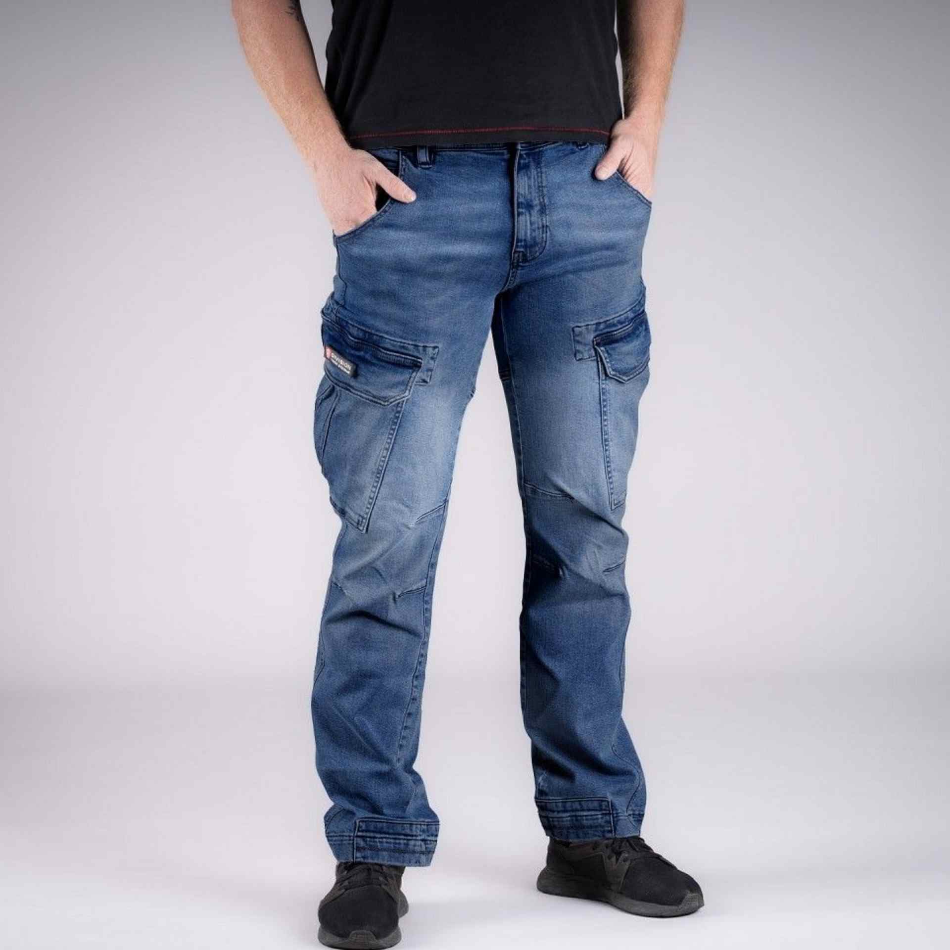 Thor Steinar Cargojeanshose Sverre Denim Blue