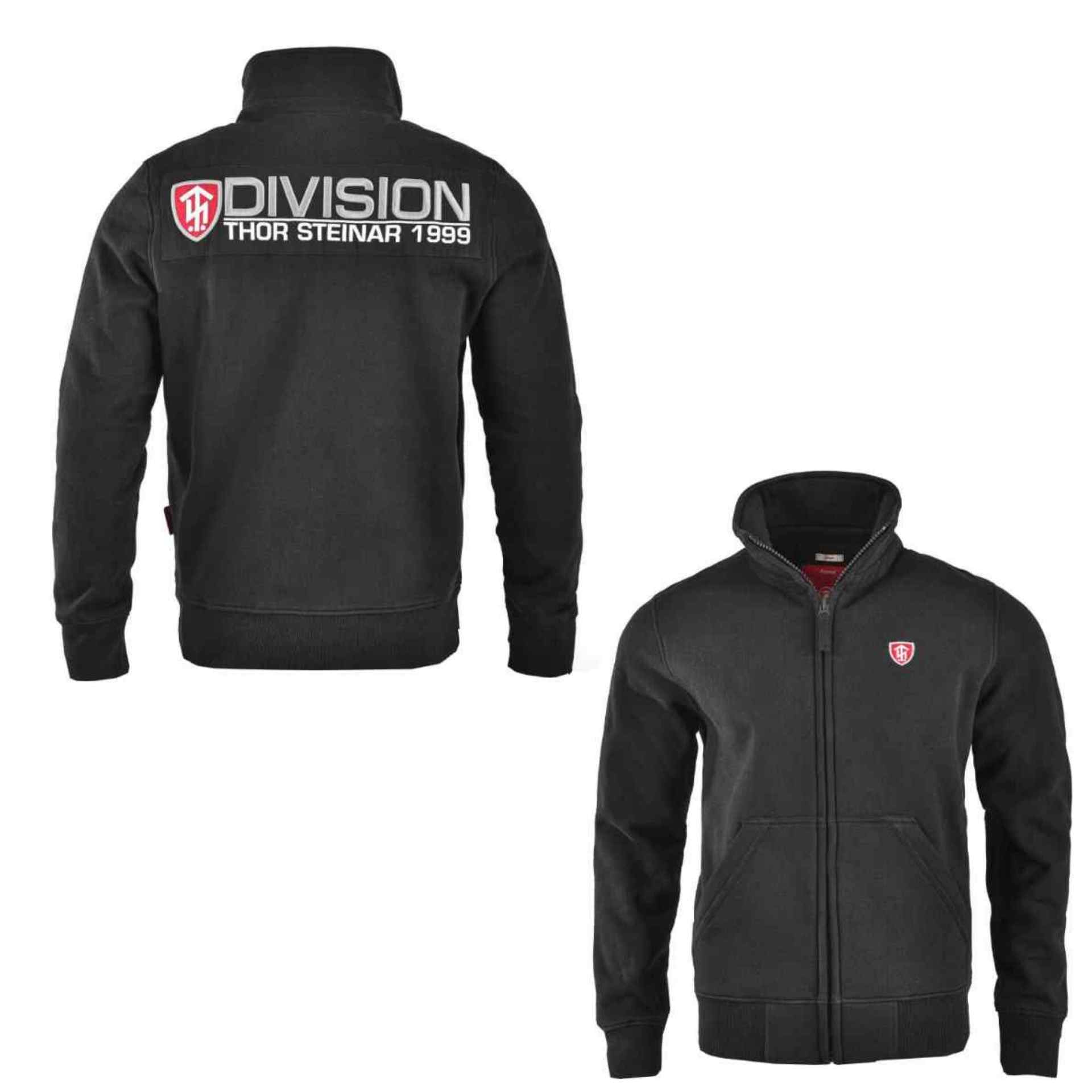 Thor Steinar Stehkragenjacke M4 Division Schwarz Größe 4XL