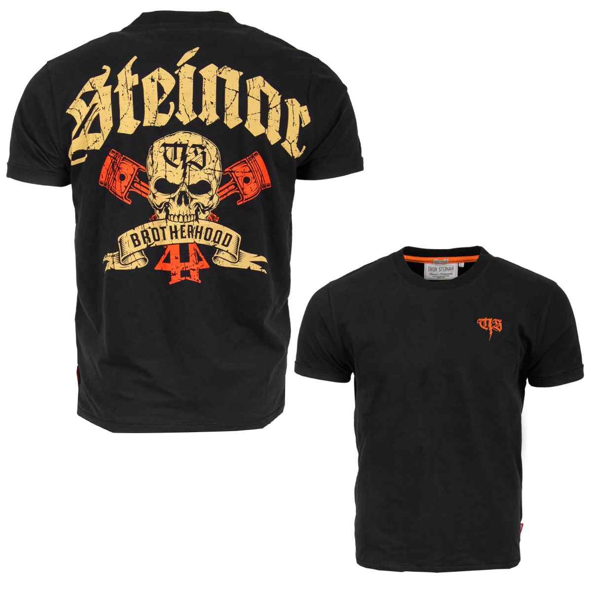 Herren Shirt Thor Steinar Skaldar Schwarz