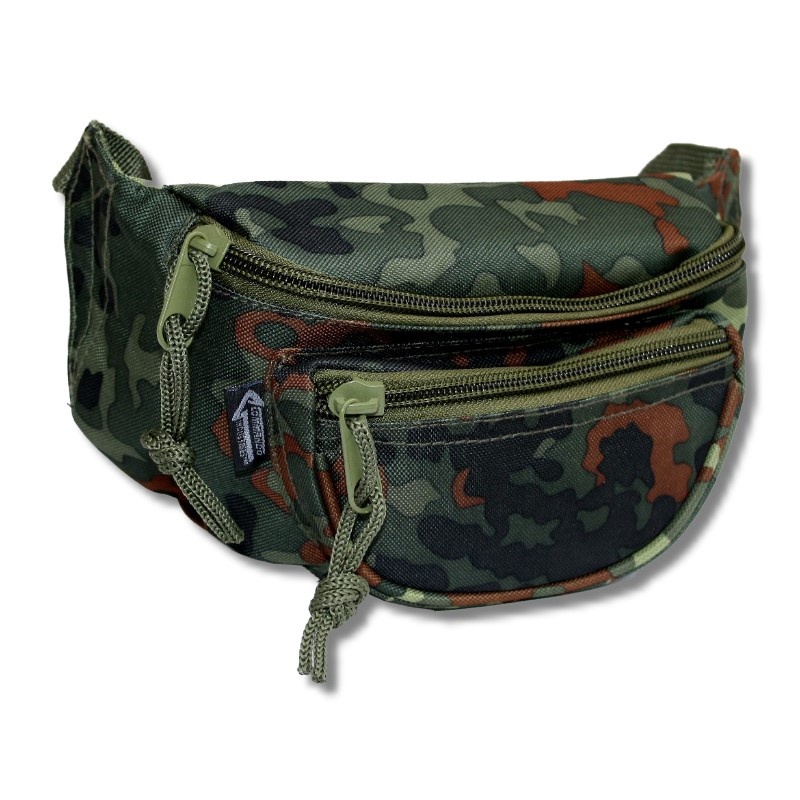 Commando Bauchtasche Blanko Flecktarn