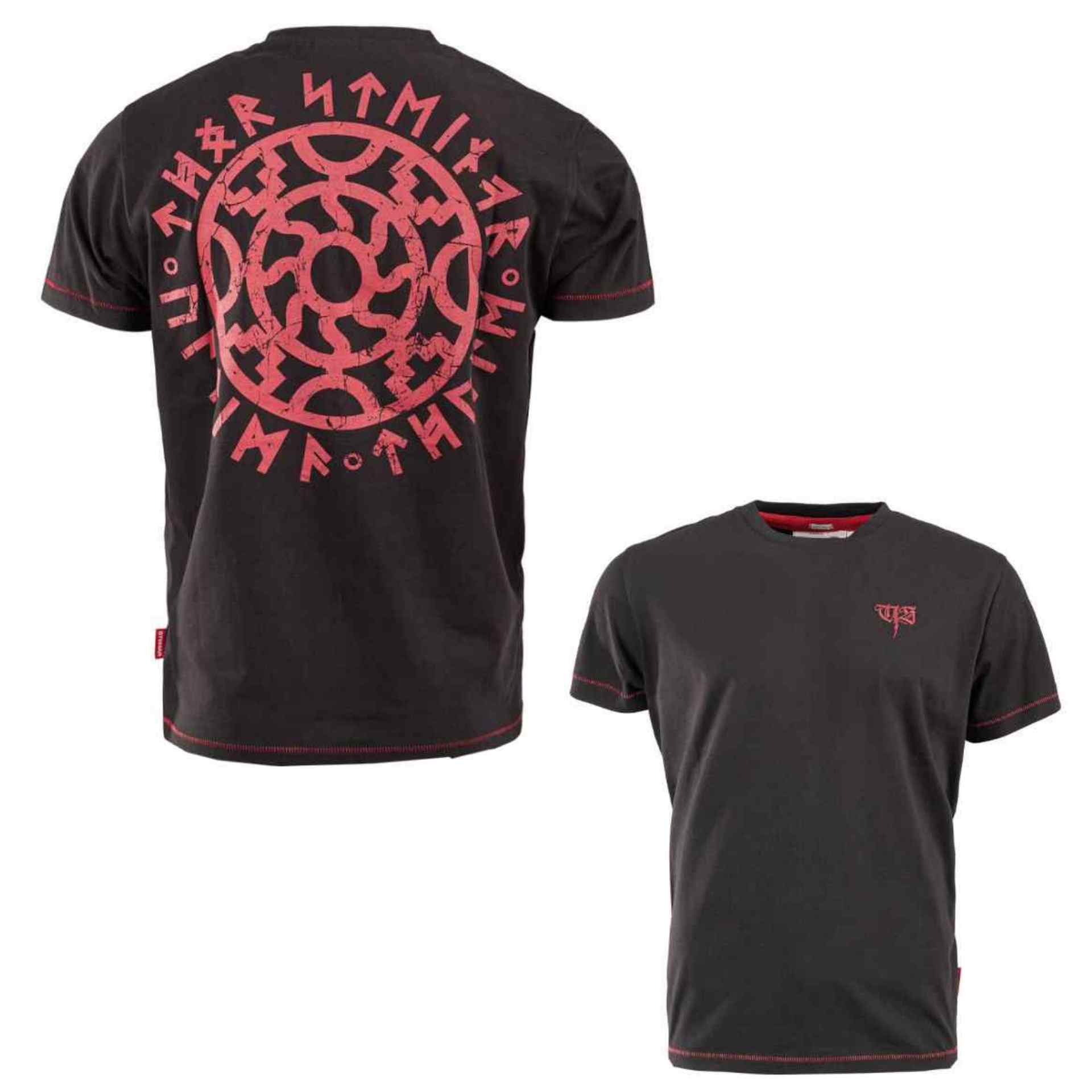 Thor Steinar Männer T-Shirt Thule Schwarz Größe XXL