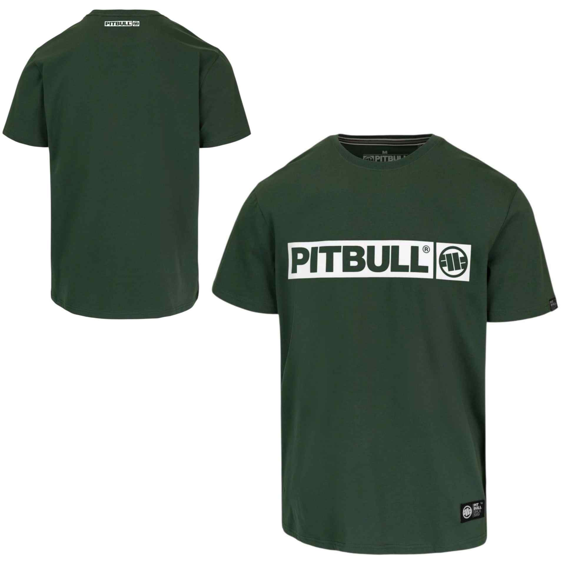 Pit Bull Herren T-Shirt Hilltop Dunkelgrün